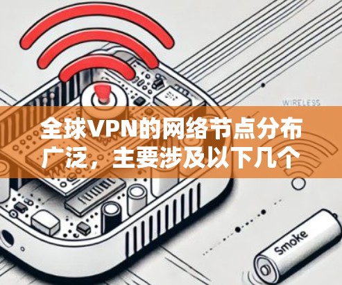 全球VPN的网络节点分布广泛,主要涉及以下几个方面