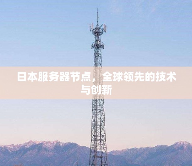 日本服务器节点,全球领先的技术与创新