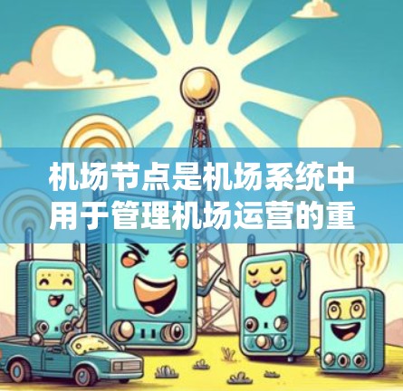 机场节点是机场系统中用于管理机场运营的重要工具,帮助机场协调资源、控制流程并提高效率。以下是一步步的教程,帮助你理解和使用机场节点