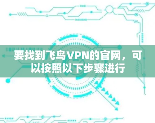 要找到飞鸟VPN的官网,可以按照以下步骤进行