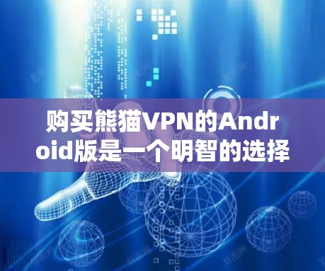 购买熊猫VPN的Android版是一个明智的选择,尤其是在考虑隐私和安全的情况下。以下是一个详细的步骤指南,帮助你更好地理解和使用熊猫VPN