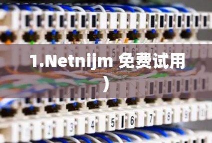 1.Netnijm 免费试用)