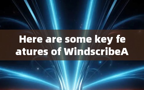 Here are some key features of WindscribeAPK: