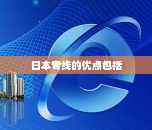 日本专线的优点包括