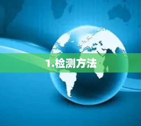 1.检测方法 1.检测方法