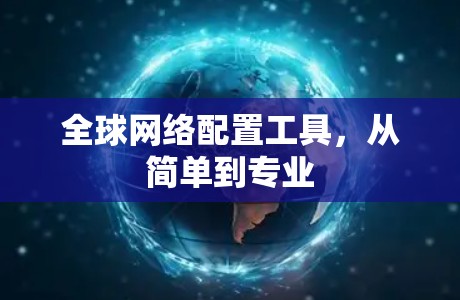 全球网络配置工具，从简单到专业