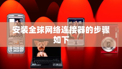 安装全球网络连接器的步骤如下
