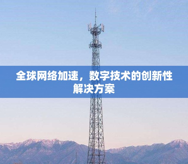 全球网络加速,数字技术的创新性解决方案 全球网络加速,数字技术的创新性解决方案
