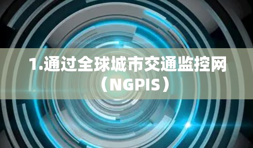 1.通过全球城市交通监控网（NGPIS）