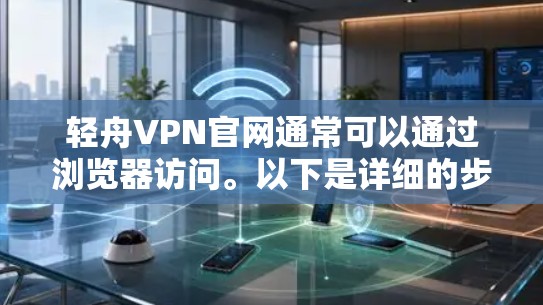 轻舟VPN官网通常可以通过浏览器访问。以下是详细的步骤指南