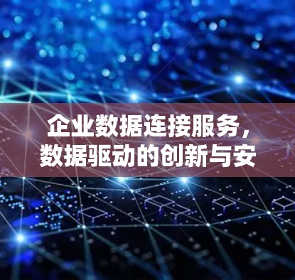 企业数据连接服务,数据驱动的创新与安全保障 企业数据连接服务,数据驱动的创新与安全保障