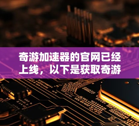 奇游加速器的官网已经上线,以下是获取奇游加速器官网的步骤