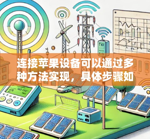 连接苹果设备可以通过多种方法实现，具体步骤如下