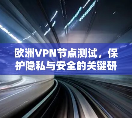 欧洲VPN节点测试,保护隐私与安全的关键研究