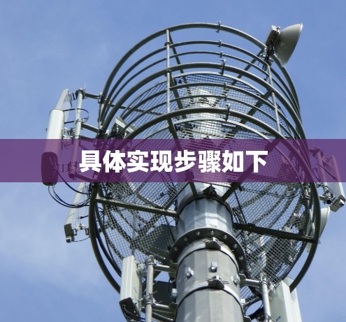 具体实现步骤如下