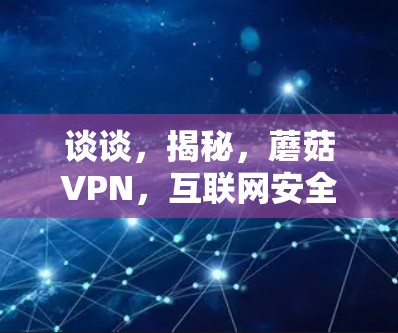 谈谈，揭秘，蘑菇VPN，互联网安全的新标准