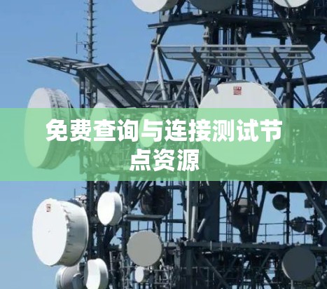 免费查询与连接测试节点资源