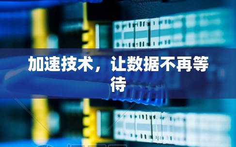 加速技术，让数据不再等待