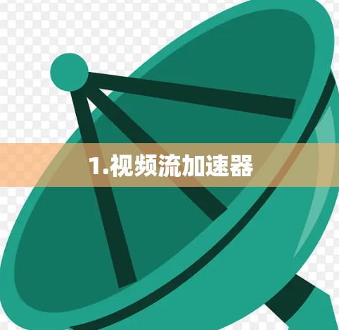 1.视频流加速器
