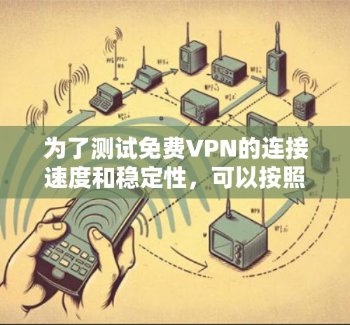 为了测试免费VPN的连接速度和稳定性，可以按照以下步骤进行