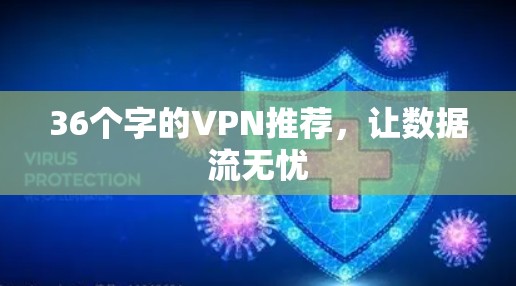 36个字的VPN推荐,让数据流无忧