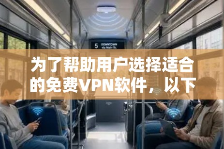 为了帮助用户选择适合的免费VPN软件，以下是一个综合推荐和指南