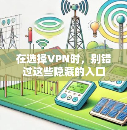 在选择VPN时,别错过这些隐藏的入口