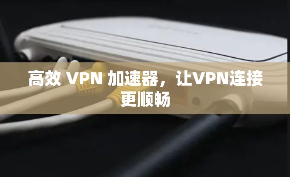 高效 VPN 加速器，让VPN连接更顺畅