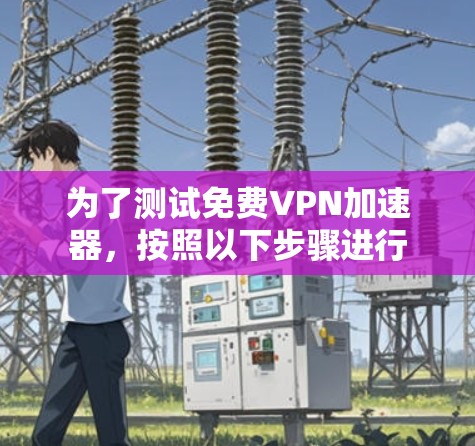 为了测试免费VPN加速器，按照以下步骤进行