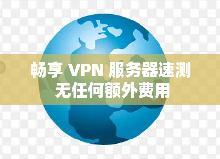 畅享 VPN 服务器速测 无任何额外费用 畅享 VPN 服务器速测 无任何额外费用
