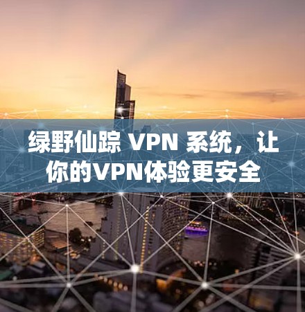 绿野仙踪 VPN 系统,让你的VPN体验更安全更高效 绿野仙踪 VPN 系统,让你的VPN体验更安全更高效