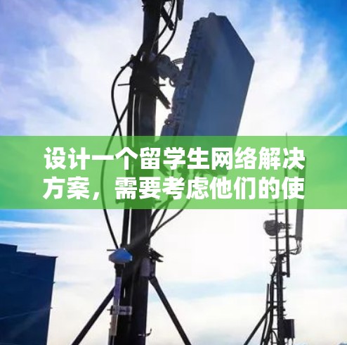 设计一个留学生网络解决方案，需要考虑他们的使用习惯、学习需求、支付方式以及安全问题。以下是一个详细的解决方案设计