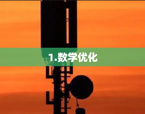 1.数学优化