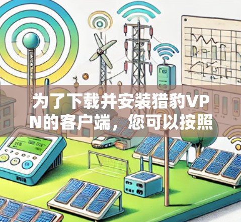 为了下载并安装猎豹VPN的客户端，您可以按照以下步骤操作