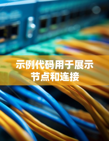 示例代码用于展示节点和连接