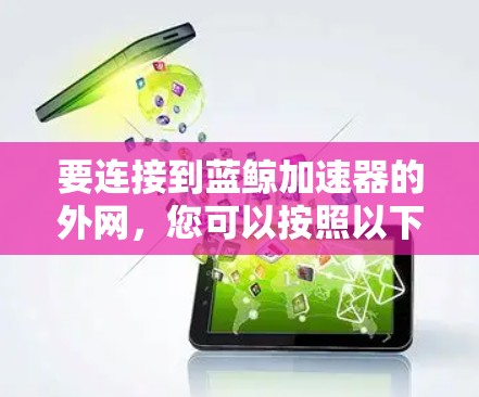 要连接到蓝鲸加速器的外网，您可以按照以下步骤操作