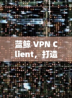 蓝鲸 VPN Client,打造安全可靠的VPN体验 蓝鲸 VPN Client,打造安全可靠的VPN体验