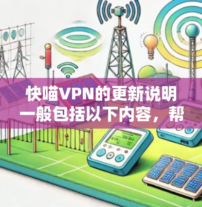 快喵VPN的更新说明一般包括以下内容，帮助用户了解其功能、更新频率、新功能、安全措施以及限制
