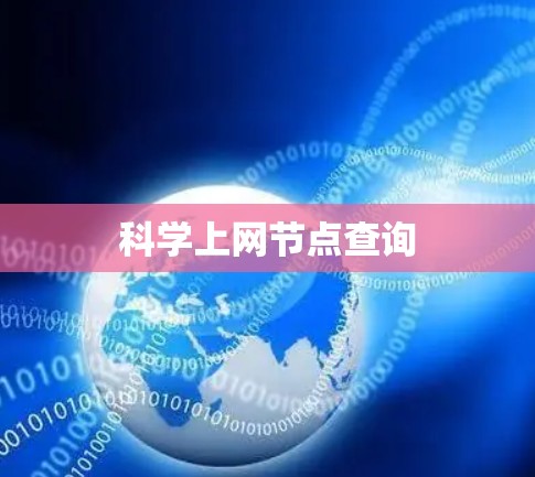 科学上网节点查询