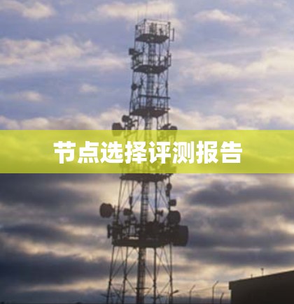 节点选择评测报告