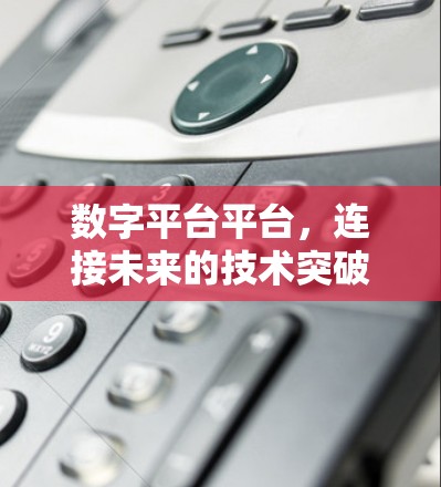 数字平台平台，连接未来的技术突破