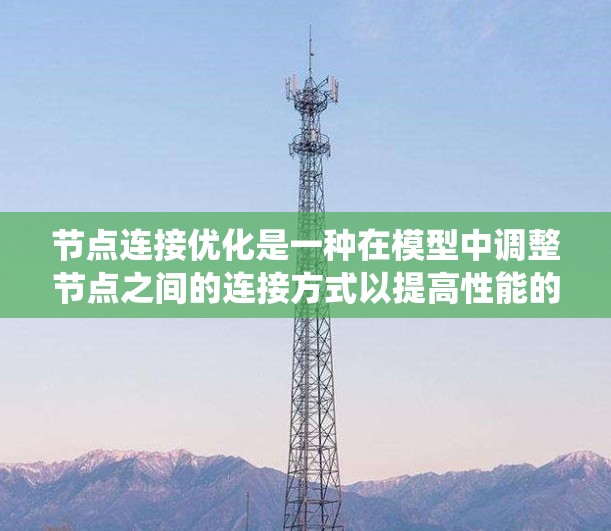 节点连接优化是一种在模型中调整节点之间的连接方式以提高性能的技术。以下是对节点连接优化方法的系统总结