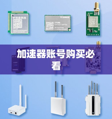 加速器账号购买必看