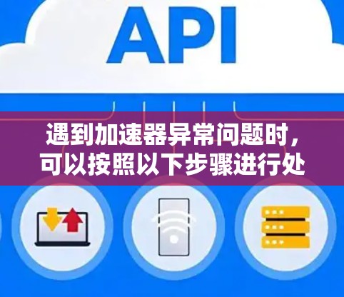 遇到加速器异常问题时，可以按照以下步骤进行处理
