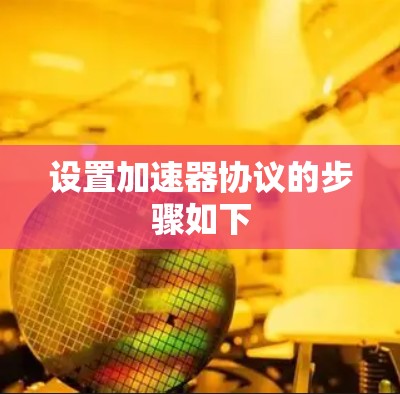 设置加速器协议的步骤如下