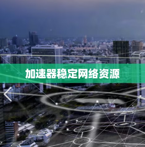 加速器稳定网络资源