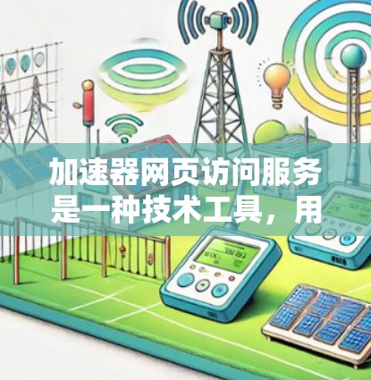 加速器网页访问服务是一种技术工具,用于提升网页下载速度。以下是详细的解释 加速器网页访问服务是一种技术工具,用于提升网页下载速度。以下是详细的解释