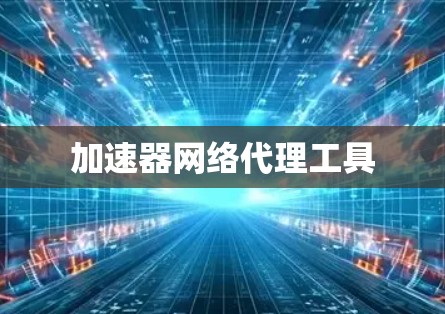 加速器网络代理工具 加速器网络代理工具