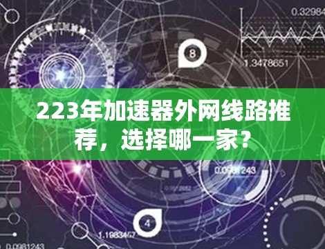 223年加速器外网线路推荐，选择哪一家？