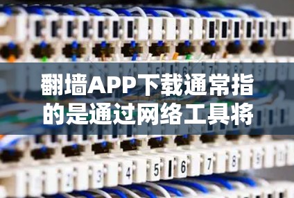翻墙APP下载通常指的是通过网络工具将文件从一个服务器复制到另一个服务器,或者从一个网页复制到另一处访问的资源上。以下是一些常见的方式和工具 翻墙APP下载通常指的是通过网络工具将文件从一个服务器复制到另一个服务器,或者从一个网页复制到另一处访问的资源上。以下是一些常见的方式和工具